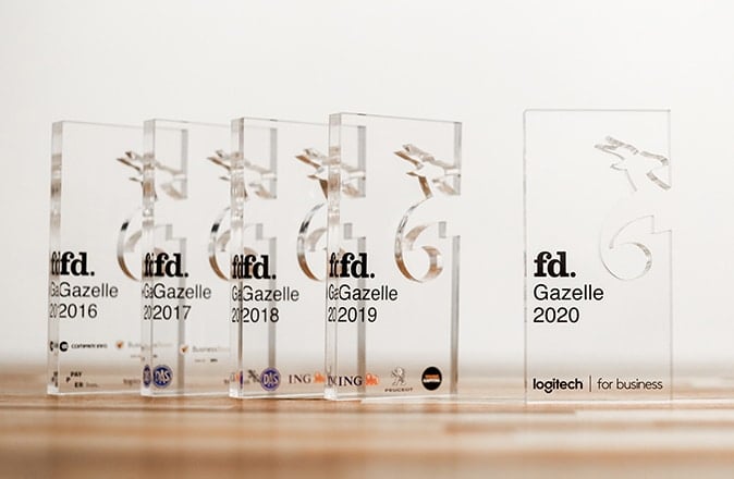 Otolift Traplift winnaar van FD Gazellen in 2016, 2017, 2018, 2019 en 2020