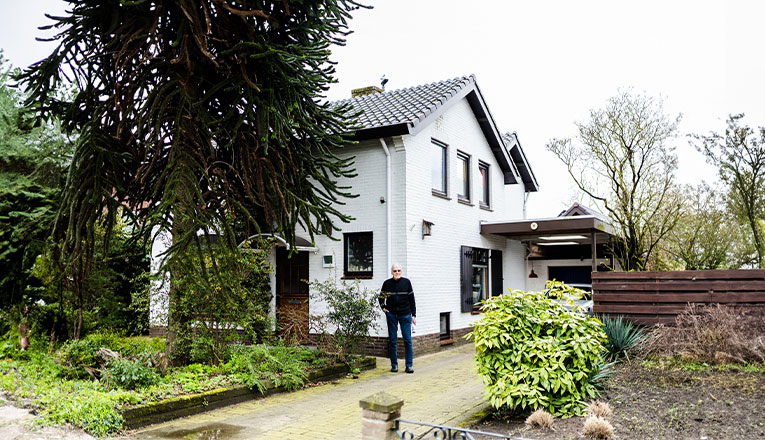 Het huis van meneer Brugman in Gaanderen