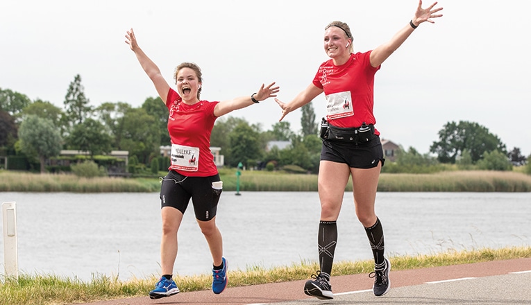 Otolift Run deelnemers halen geld op voor het goede doel KiKa