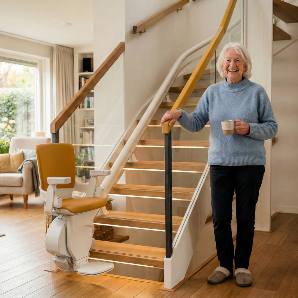 levensloop bestendige woning met traplift