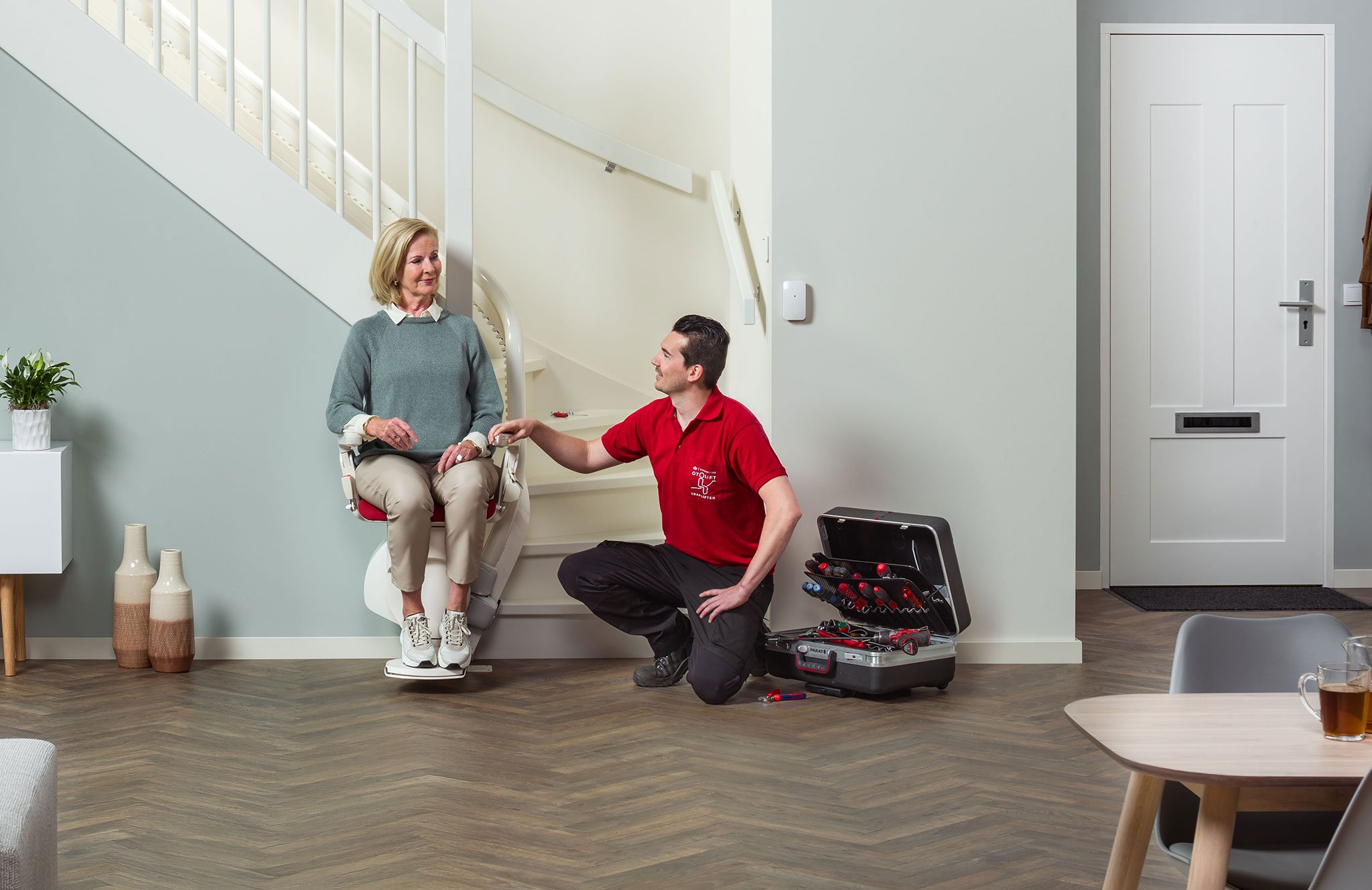 traplift service monteur otolift
